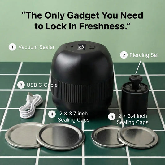 Kivo 6-in-1 Food Vacuum Sealer