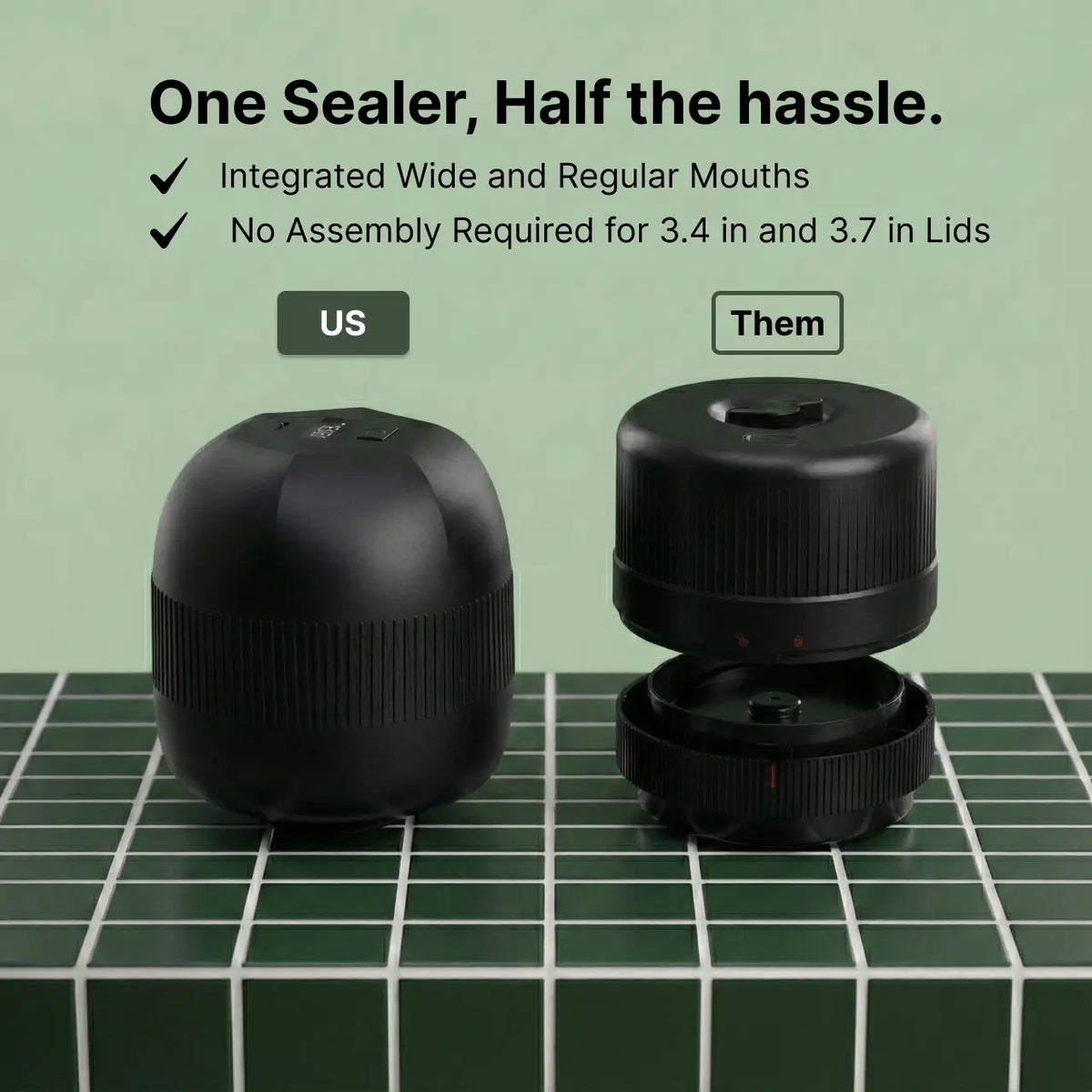 Kivo 6-in-1 Food Vacuum Sealer